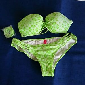 Victoria Secret lime green bikini 34C top